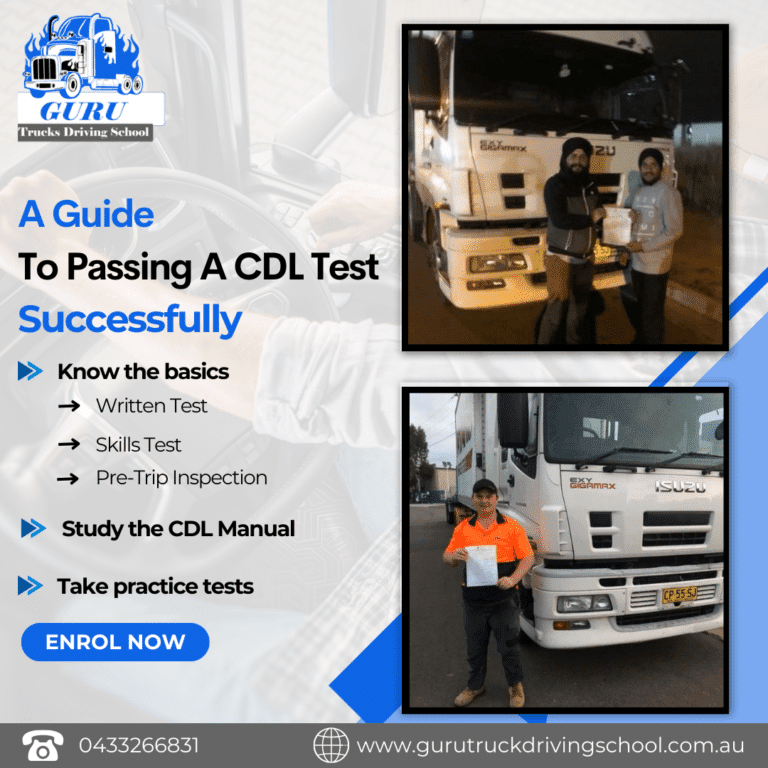 Truck Driving School Blacktown, Truck Driving Schools Parramatta