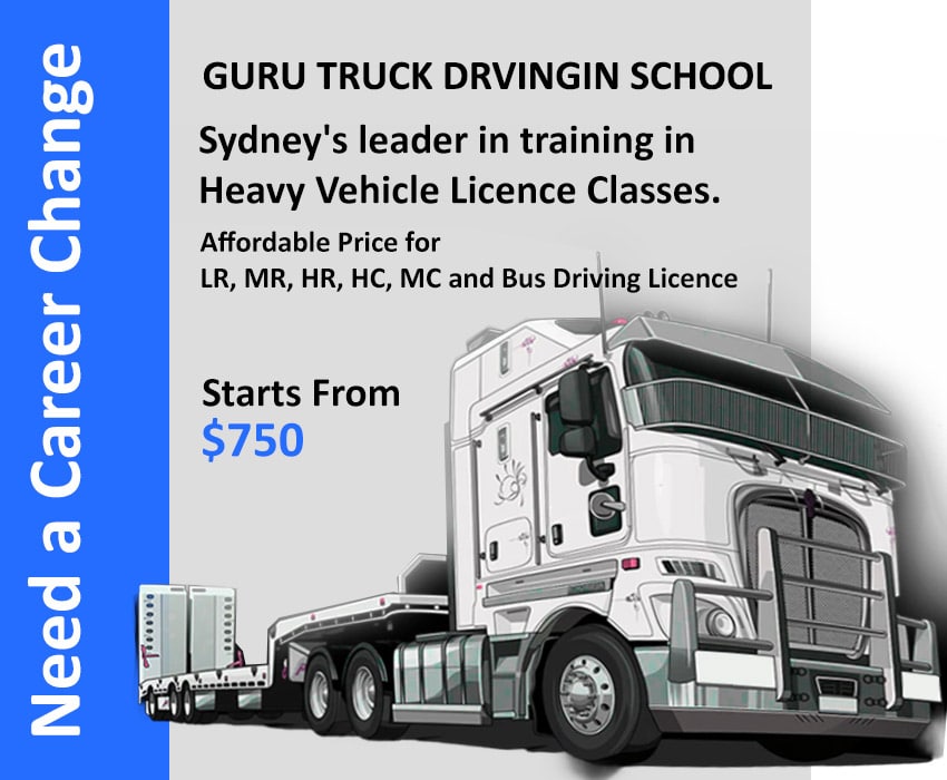 Sydney's leader in training in Heavy Vehicle Licence Classes